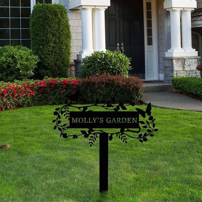 Customized Bird Names Garden Metal Stake Sign, Patio & Lawn Decor-Ruum Studio Home