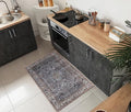 Keen Home Design 2x3 Rug - Machine Washable Entry Rug with Non-Slip Backing, Ideal for Enteryway, Kitchen, Bathroom, Laundry Room - Vintage, Easy Clean, Durable, Low Pile Rug - (2' x 3')-Ruum Studio Home
