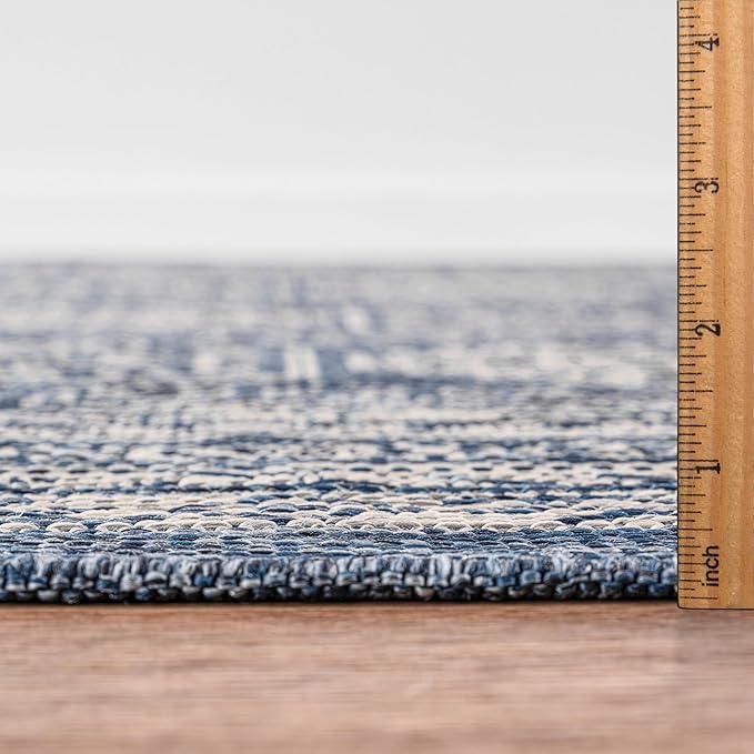 Keen Home Design Terrace Outdoor Area Rug - 9x12 Washable Indoor/Outdoor Rug for Patio, Kitchen, Balcony, Beach, Garden, Deck and Porch, Size: 8'10"x12'-Ruum Studio Home