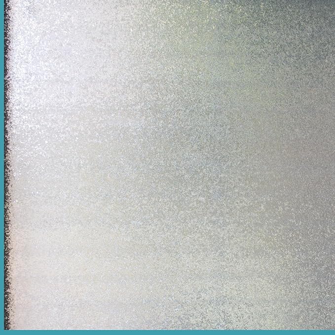 Window Film Privacy Day and Night with Installation Tools, Static Cling Glass Film Ideal for Home Shower Office Glass Door (Flash Diamond, 23.6 x 196.9 Inch)-Ruum Studio Home