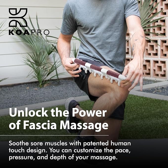KOAPRO Facia Blaster for Cellulite and Sore Muscles – Large, Full Body Manual Trigger Point Massager for Deep Tissue Relief on Back, Neck, Legs, Myofascial Release Tool Alleviates Tension and Aches-Ruum Studio Home