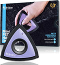 Analan Mini Pet Hair Remover for Car Detailing Supplies, Carpet Dog Hair Remover for Car Interior, Triangle Dog Hair Remover for Auto Detailing, Couch, Furniture, Lint, Carpet(Purple)-Ruum Studio Home