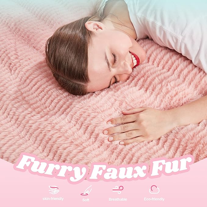 Hobestluk 3 in 1 Bean Bag Chair Giant Bean Bag Chairs for Adults with Ripple Cover Convertible Bean Bag Floor Cushion with Machine Washable Cover for Living Room (Ripple Pink)-Ruum Studio Home