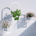 Wall Plant Holder, Wall Planter for Indoor Plants, Window Plant shelves for Multiple Plants Indoor Outdoor, Framed Plant Holder for Home Decor (3 Pack)-Ruum Studio Home