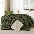 Ultra Soft Chunky Knit Blanket Throw -50x70 Hand Knitted Warm Chenille Throw Blanket, Home Decor Soft Thick Yarn Cable Knit Blanket Breathable Fleece Banket Christmas for Couch Bed Sofa Best GIF-Ruum Studio Home