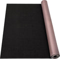 Marine Carpet, 5 FT x 20 FT Black Indoor/Outdoor Carpet, 0.2" Thick, Non-Slip, Waterproof, Machine Made, High Pile, Rectangular Area Rug-Ruum Studio Home