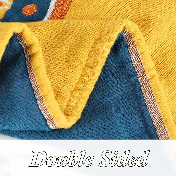 Snycler Boho 100% Cotton Throw Blanket, Decorative Muslin Boho Throw Blanket, Soft Cozy Colorful Bohemian Floral Reversible Blanket with Tassels for Chair Couch Bed Sofa Room Decor, 60x80 Inch-Ruum Studio Home