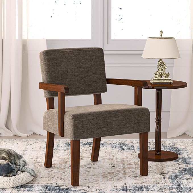 Accent Chair, Living Room Chairs Oversized with Soft Seat and Armrests for Dinning Bedroom Reading and Waiting Rooms-Ruum Studio Home