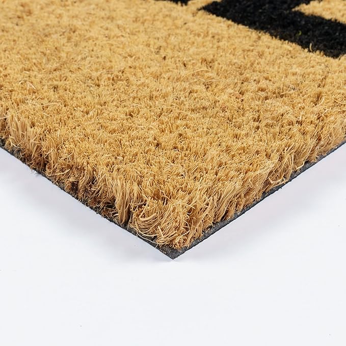 Gertmenian Disney Mickey Mouse Doormat Rug Retro Front Door Coir Mat Home Indoor Outdoor Entryway Carpet, 2-Pack 20x34, The Grinch Welcome/Merry Grinchmas-Ruum Studio Home