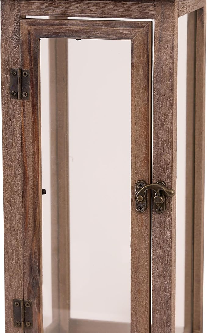 Koehler Home Decor Perfect Lodge Wooden Lantern-Ruum Studio Home