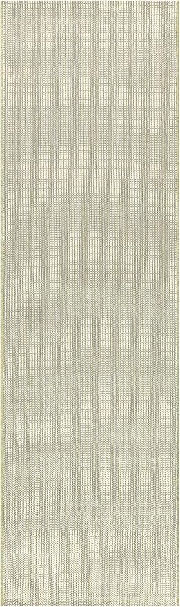 Keen Home Design Terrace Outdoor Runner Rug - 2x10 Washable Indoor/Outdoor Rug for Patio, Kitchen, Balcony, Beach, Garden, Deck and Porch, Size: 2'2"x9'11"-Ruum Studio Home