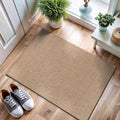 CAMILSON Easy Jute Rug 2x3, Indoor Outdoor Natural Color Fiber Area Rugs for Living Room and Kitchen Rug, Solid Boho Woven Design, Easy-Cleaning, Washable Outside Carpet Alfombras (2 x 3)-Ruum Studio Home