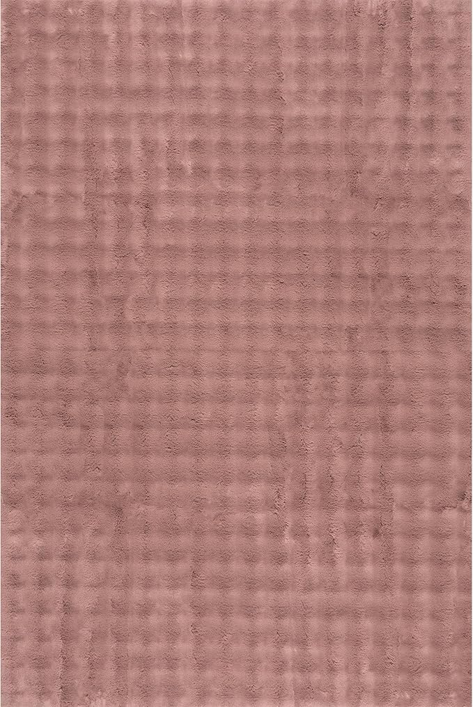 nuLOOM Jeni Checkered 2'6" x 8' Machine Washable Runner Rug for Living Room Bedroom Dining Room Entryway Hallway Kitchen, Burgundy-Ruum Studio Home