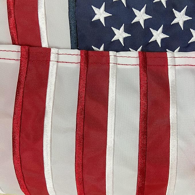 TOPFLAGS American Flag Garden Flag Embroidered Stars 12x18 Inch USA Small Flags for Yard US Flag Decor Outdoor-Ruum Studio Home