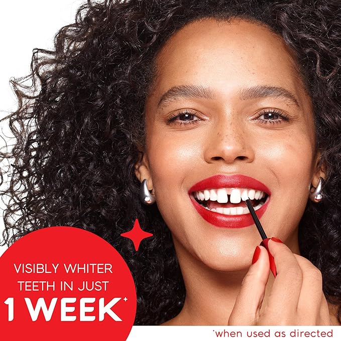 Colgate Optic White Overnight Teeth Whitening Pen, Teeth Stain Remover to Whiten Teeth, 35 Nightly Treatments, 0.08 Fl Oz-Ruum Studio Home