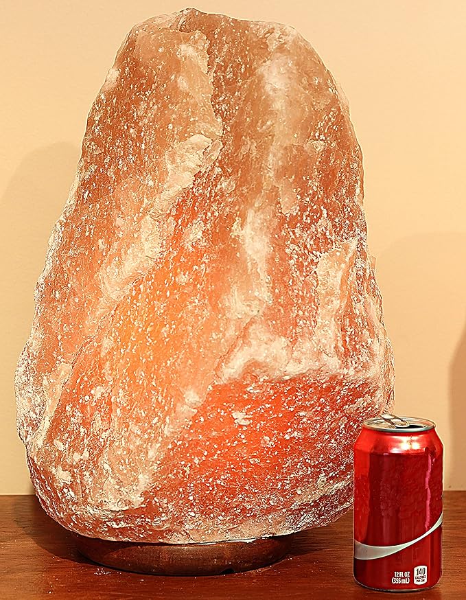 Giant Natural Himalayan Crystal Rock Salt Lamp 60~70 lbs-Ruum Studio Home