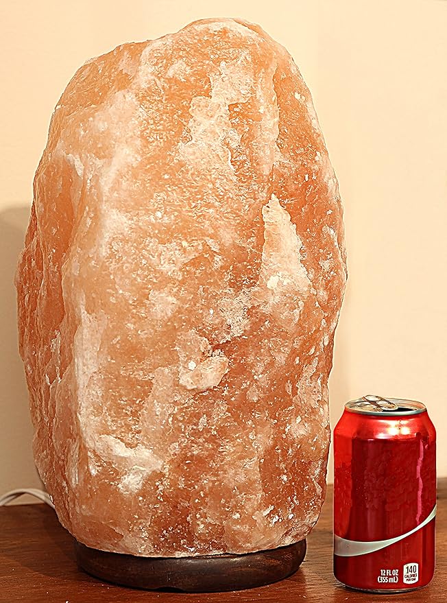 Giant Natural Himalayan Crystal Rock Salt Lamp 35~45 lbs-Ruum Studio Home