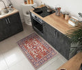 Keen Home Design 2x3 Rug - Machine Washable Entry Rug with Non-Slip Backing, Ideal for Enteryway, Kitchen, Bathroom, Laundry Room - Vintage, Easy Clean, Durable, Low Pile Rug - (2' x 3')-Ruum Studio Home