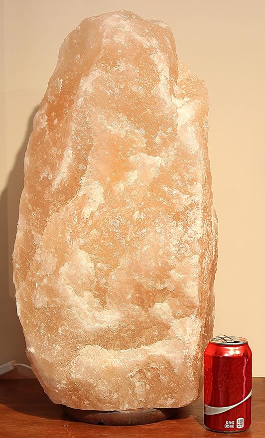 Giant Natural Himalayan Crystal Rock Salt Lamp 80~90 lbs-Ruum Studio Home