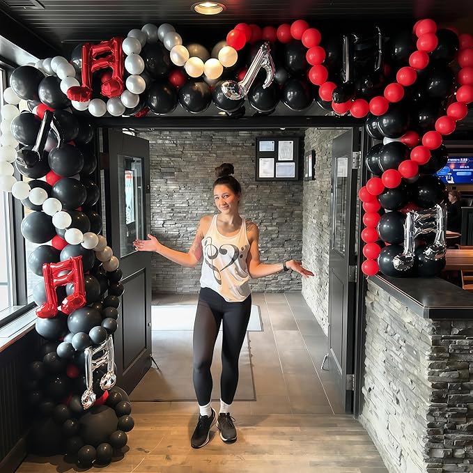 Red Link Balloons, 60PCS 6 Inch Small Red Quick Linking Balloons for Making Balloon Wall Heart Arch, Tails Balloon for Wedding Birthday Baby Shower Valentine's Proposal Anniversary Party Decorations-Ruum Studio Home