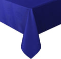 sancua Rectangle Tablecloth - 60 x 84 Inch - Stain and Wrinkle Resistant Washable Polyester Table Cloth, Decorative Fabric Table Cover for Dining Tables, Buffet Parties and Camping, Blue-Ruum Studio Home