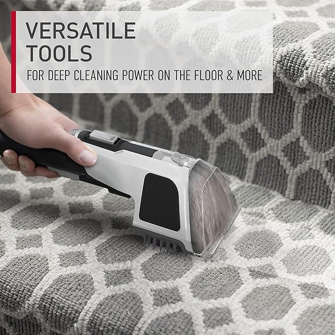 Hoover Powerscrub XL Pet Carpet Cleaner Machine, Upright Shampooer, FH68050, Black-Ruum Studio Home