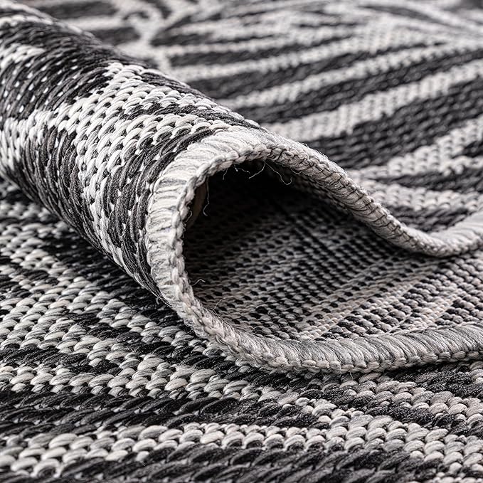 Keen Home Design Terrace Outdoor Throw Rug - 3x5 Washable Indoor/Outdoor Rug for Patio, Kitchen, Balcony, Beach, Garden, Deck and Porch, Size: 3'x5'-Ruum Studio Home
