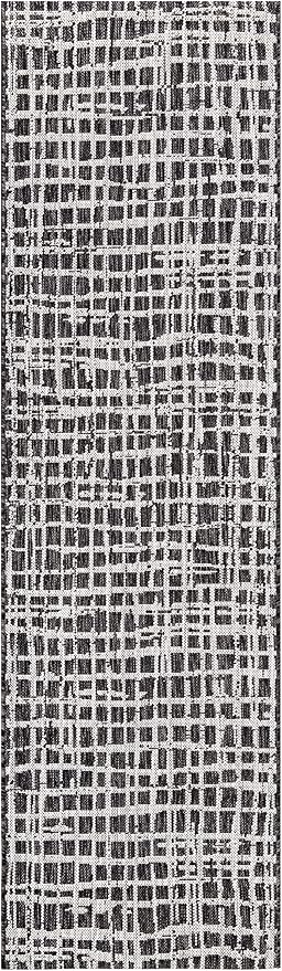 Keen Home Design Outdoor Runner Rug - 2x10 Washable Indoor/Outdoor Rug for Patio, Balcony, Kitchen, Garden, Beach, Deck and Porch. Size: 2'2" x 9'11"-Ruum Studio Home