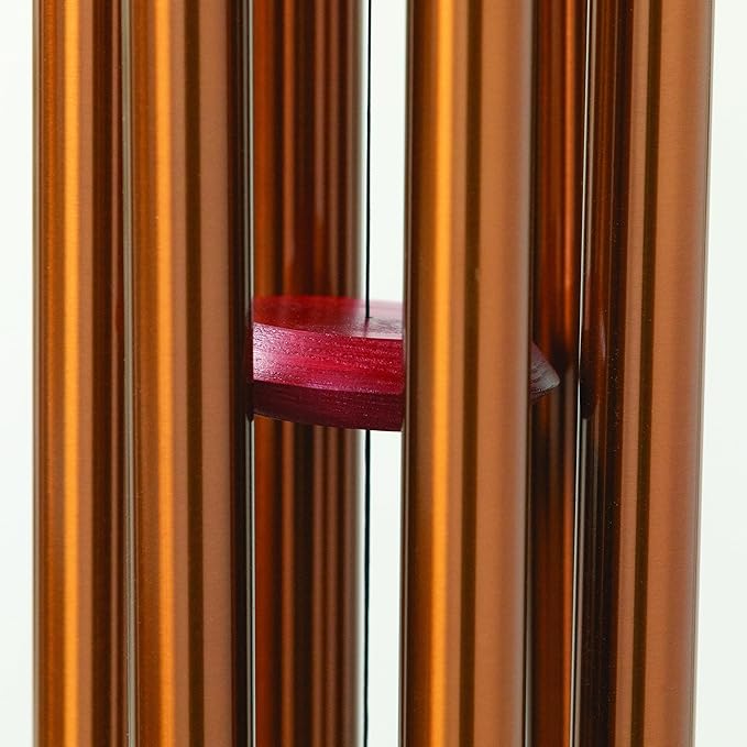 Woodstock Chimes Neptune Wind Chime for Outside 54" Large Bronze, Deep Tone Sound for Outdoor Garden, Patio, Porch Decor, Encore Collection DCB54-Ruum Studio Home