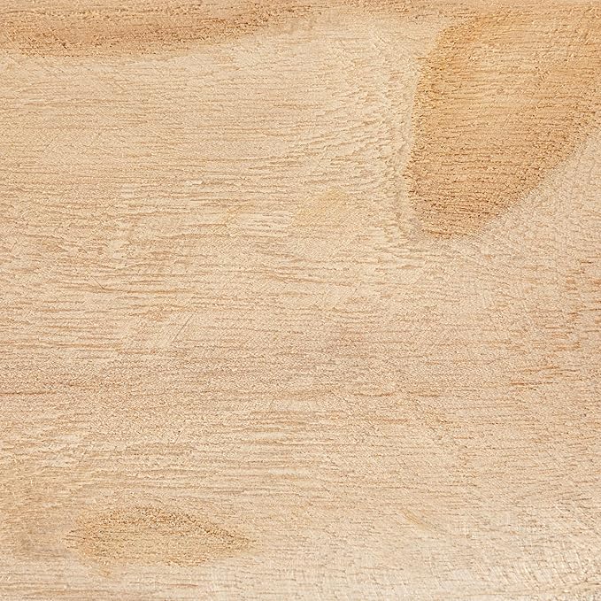 Creative Co-Op Paulownia Wood Oval Bowl | Brown | 22.75" L x 6" W x 3.25" H | (Pack of 4)-Ruum Studio Home