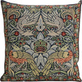 Charlotte Home Furnishings Throw Pillow Covers 16x16 in, Blue Peacock Decorative Couch Pillow Cover, Boho Decor European Tapestry Cushion Cases, Living Room Cozy Home Decor, Jacquard Woven Soft Cotton-Ruum Studio Home