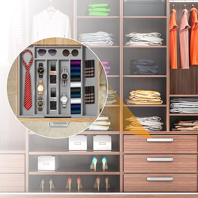Kitchen Silverware Drawer Organizer and Storage Best Grandpa Grandfather Elder Men Father Day Grandparents Great Papaw Peepaw Grampy Pawpaw Granddad Happy Birthday Christmas Xmas Unique Cool Gifts-Ruum Studio Home