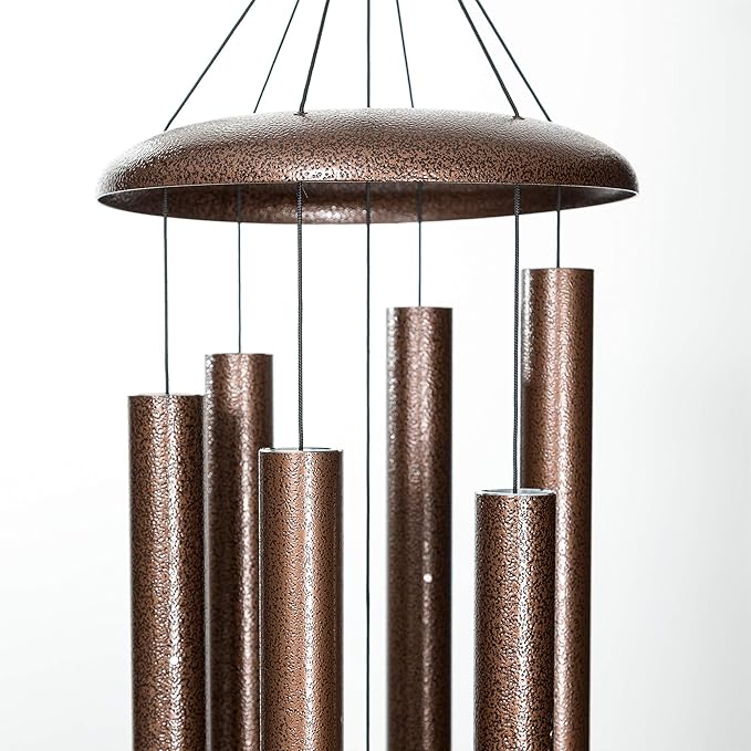 Corinthian Bells by Wind River - 50 inch Copper Vein Wind Chime for Patio, Backyard, Garden, and Outdoor Decor (Aluminum Chime) Made in The USA-Ruum Studio Home