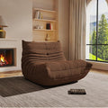 Bean Bag Chair, Oversized Bean Bag Chair for Living Room, Fireside Chair for Adults with Memory Foam Filled, Big Accent Sofa Lounge Floor Sofa for Gaming, Reading, Relax, No Assembly Required(Coffee)-Ruum Studio Home