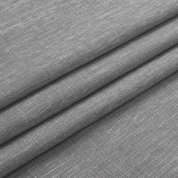 Vision Home Charcoal Grey Full Blackout Curtains Pinch Pleated Room Darkening Window Curtains 63 inch for Living Room Bedroom Thermal Insulated Pinch Pleat Drapes with Hooks Back Tab 2 Panel 40"Wx63"L-Ruum Studio Home