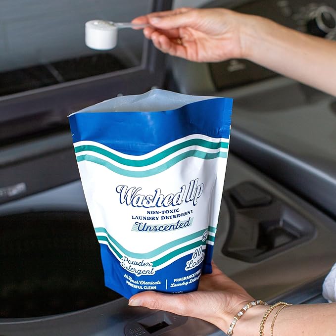 Unscented Laundry Detergent Powder | Fragrance-Free | Safe for Sensitive Groups | Powerful Clean | Plant & Mineral-Based | Made in USA-Ruum Studio Home