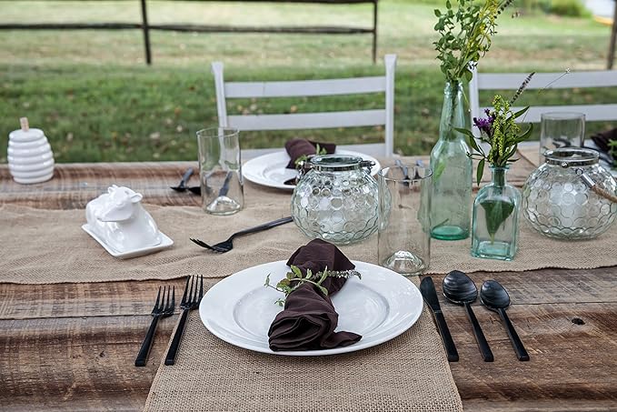 Fortessa Arezzo 18/10 Stainless Steel Flatware, 5 Piece Place Setting, Service for 1, Brushed Black - 5PPS-1656B-05-Ruum Studio Home