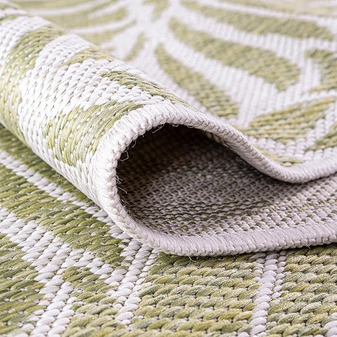 Keen Home Design Terrace Outdoor Area Rug - 6x9 Washable Indoor/Outdoor Rug for Patio, Kitchen, Balcony, Beach, Garden, Deck and Porch, Size: 6'x8'10"-Ruum Studio Home