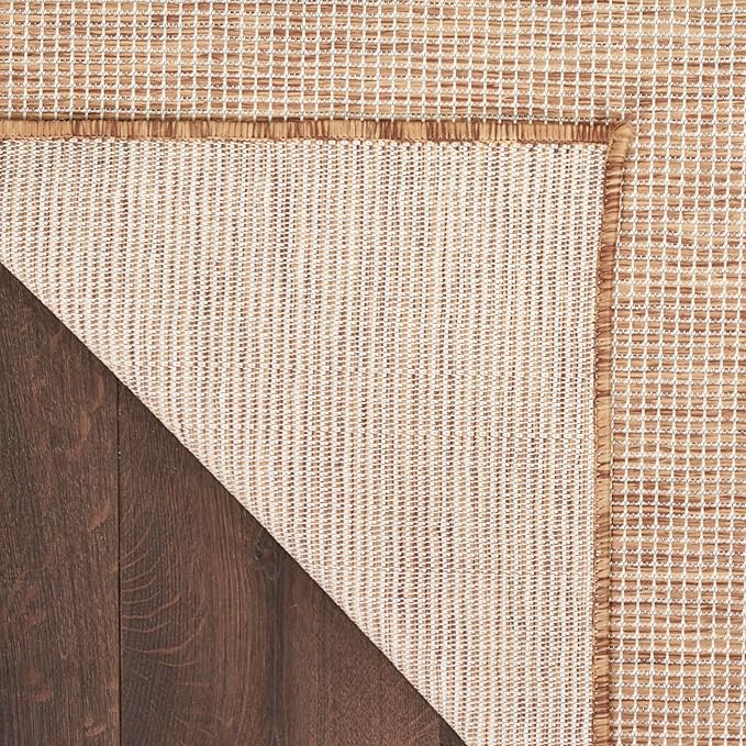 Nourison Home Positano Indoor/Outdoor Jute 9' x 12' Area Rug, Easy Cleaning, Non Shedding, Bed Room, Living Room, Dining Room, Backyard, Deck, Patio (9x12)-Ruum Studio Home