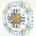 The Gears Clock Wall Clock Italy Collection with Moving Gears (Ravello, 36 inch Round)-Ruum Studio Home