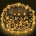 Dazzle Bright Warm White Christmas String Lights, 164ft 2000 LED Waterproof Green Wire Fairy Lights with 8 Modes, Outdoor Lights for Xmas Tree Holiday Wedding Party Christmas Decorations-Ruum Studio Home