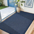 COSY HOMEER-Door-Mat 32"x48" Non Slip Absorbent Entryway Rugs Dirt Trapper Doormats Washable Entrance Mats Low Pile Welcome Floor Mat for Front Back Door and Entry Mats,Navy Blue-Ruum Studio Home