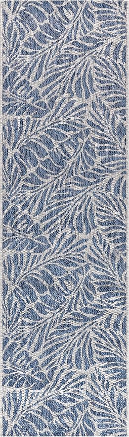 Keen Home Design Terrace Outdoor Runner Rug - 2x10 Washable Indoor/Outdoor Rug for Patio, Kitchen, Balcony, Beach, Garden, Deck and Porch, Size: 2'2"x9'11"-Ruum Studio Home