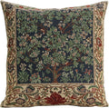 Charlotte Home Furnishings Throw Pillow Covers 16x16 in, Green Tree Decorative Couch Pillow Covers, Boho Decor European Tapestry Cushion Cases, Living Room Cozy Home Decor, Jacquard Woven Soft Cotton-Ruum Studio Home