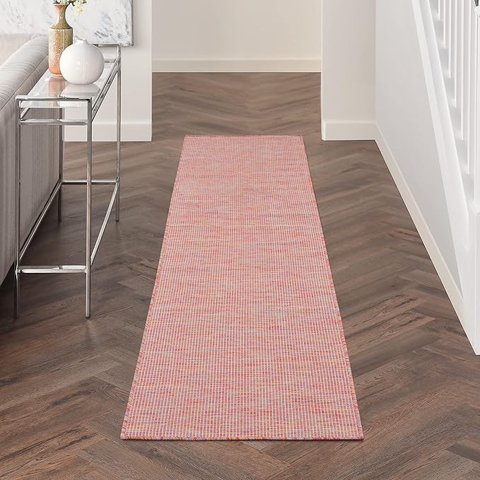 Nourison Home Positano Rainbow 2' x 6' Area Rug Easy Clean, Non Shedding, Bed Room, Living Room, Dining Room, Kitchen (6' Runner)-Ruum Studio Home