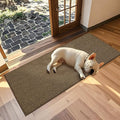 JSEI Dirt Trapper Door Mat 24"x60" Non-Slip Washable Entrance Mat, Dog Doormats, Absorbent & Fade-Resistant Floor Mats, Low Profile Welcome Mats for Entryway, Front Door, and Inside Entrance, Brown-Ruum Studio Home