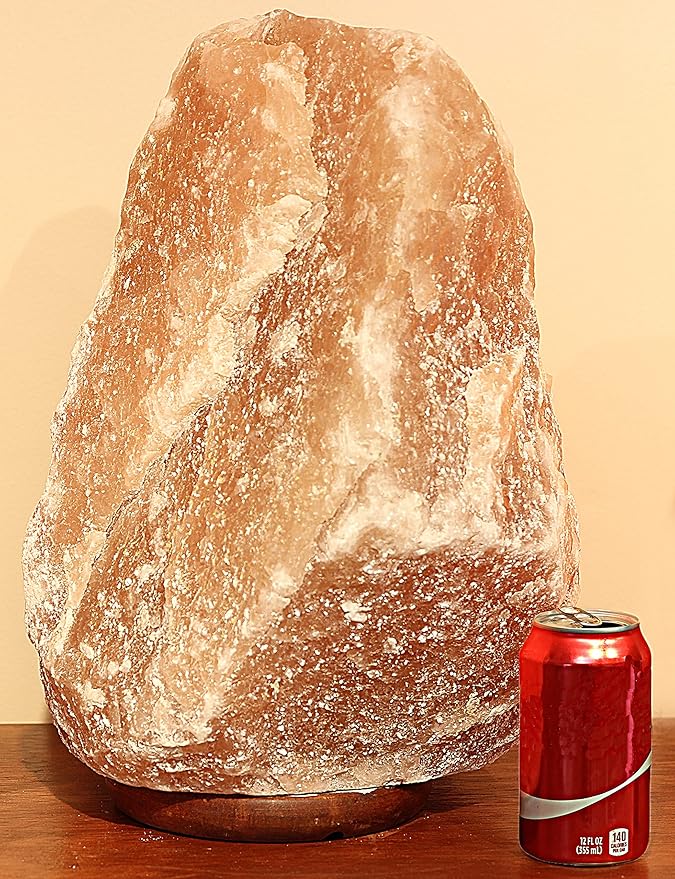 Giant Natural Himalayan Crystal Rock Salt Lamp 60~70 lbs-Ruum Studio Home