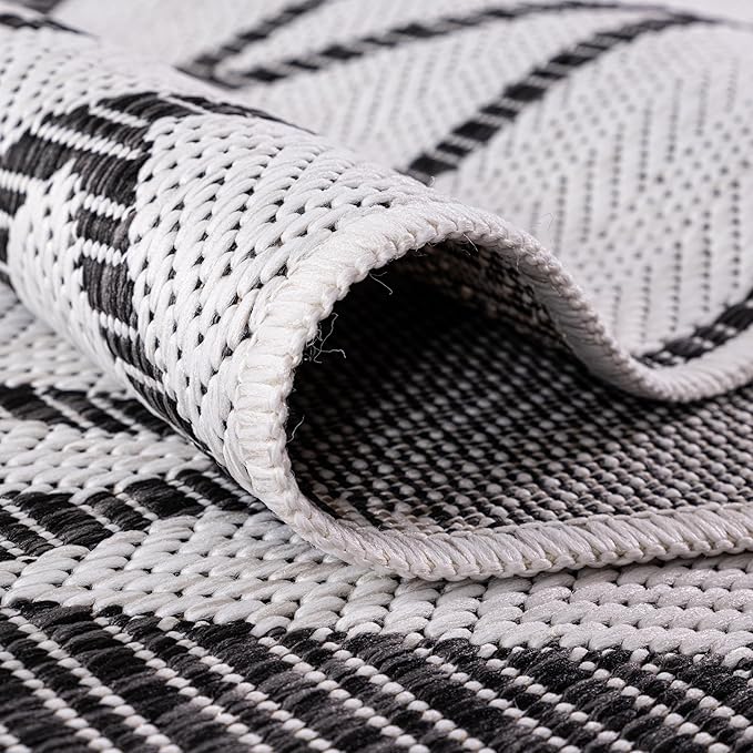 Keen Home Design Terrace Outdoor Area Rug - 8x10 Washable Indoor/Outdoor Rug for Patio, Kitchen, Balcony, Beach, Garden, Deck and Porch, Size: 7'7"x10'-Ruum Studio Home