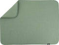 S&T INC. Dish Drying Mat XL, 18” x 24”, Absorbent Microfiber Kitchen Counter Mat, Dish Drying Pad for Dishes, Utensils, Pots and Pans, Extra Large, Sage Green-Ruum Studio Home