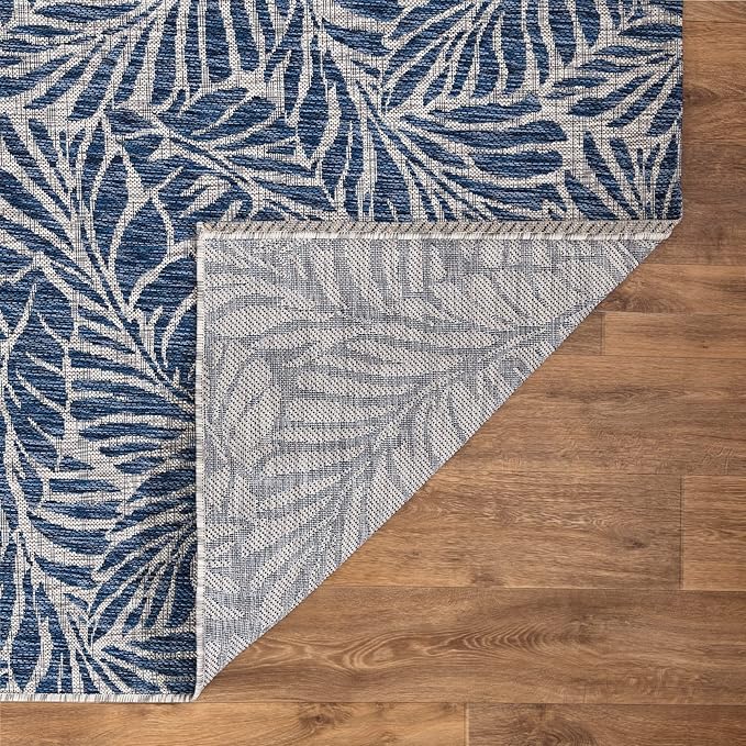 Keen Home Design Terrace Outdoor Runner Rug - 2x10 Washable Indoor/Outdoor Rug for Patio, Kitchen, Balcony, Beach, Garden, Deck and Porch, Size: 2'2"x9'11"-Ruum Studio Home